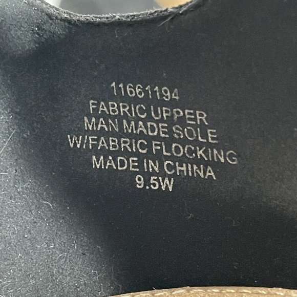 Torrid Womens Sz 9.5 Black Open Toe Criss Cross Strappy Wedge High Heels Pumps - Picture 8 of 8